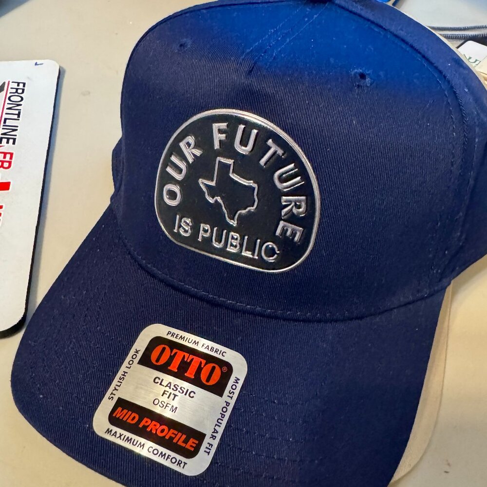 Mens Snapback Texas Hat OS- Navy Blue